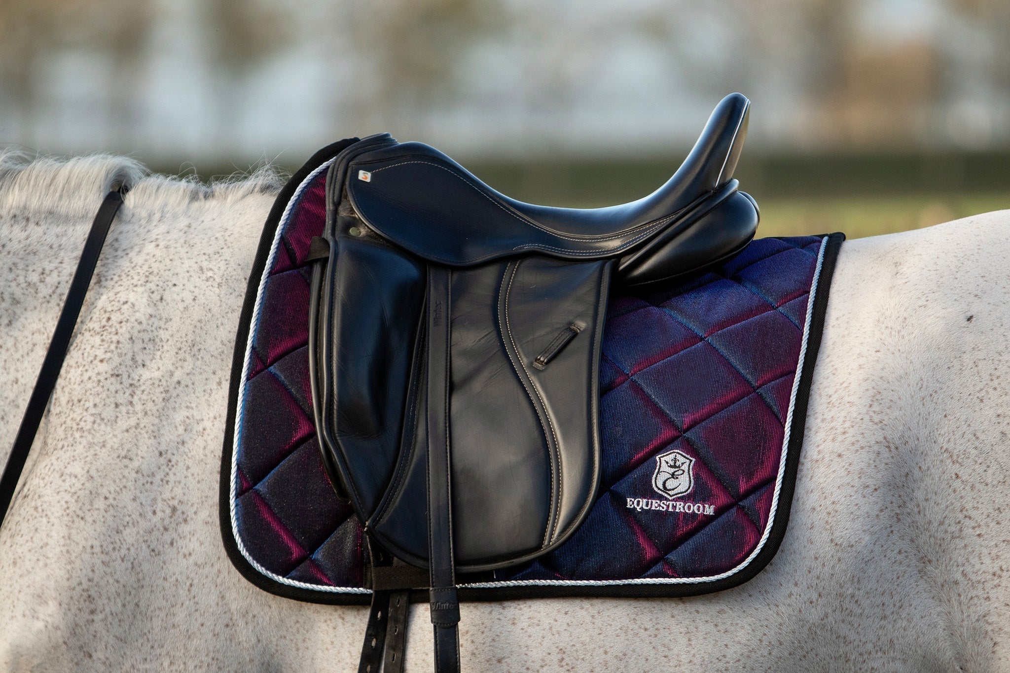 Equestroom Ultraviolet Saddle Pad - Equestroom - Equiluxe Tack