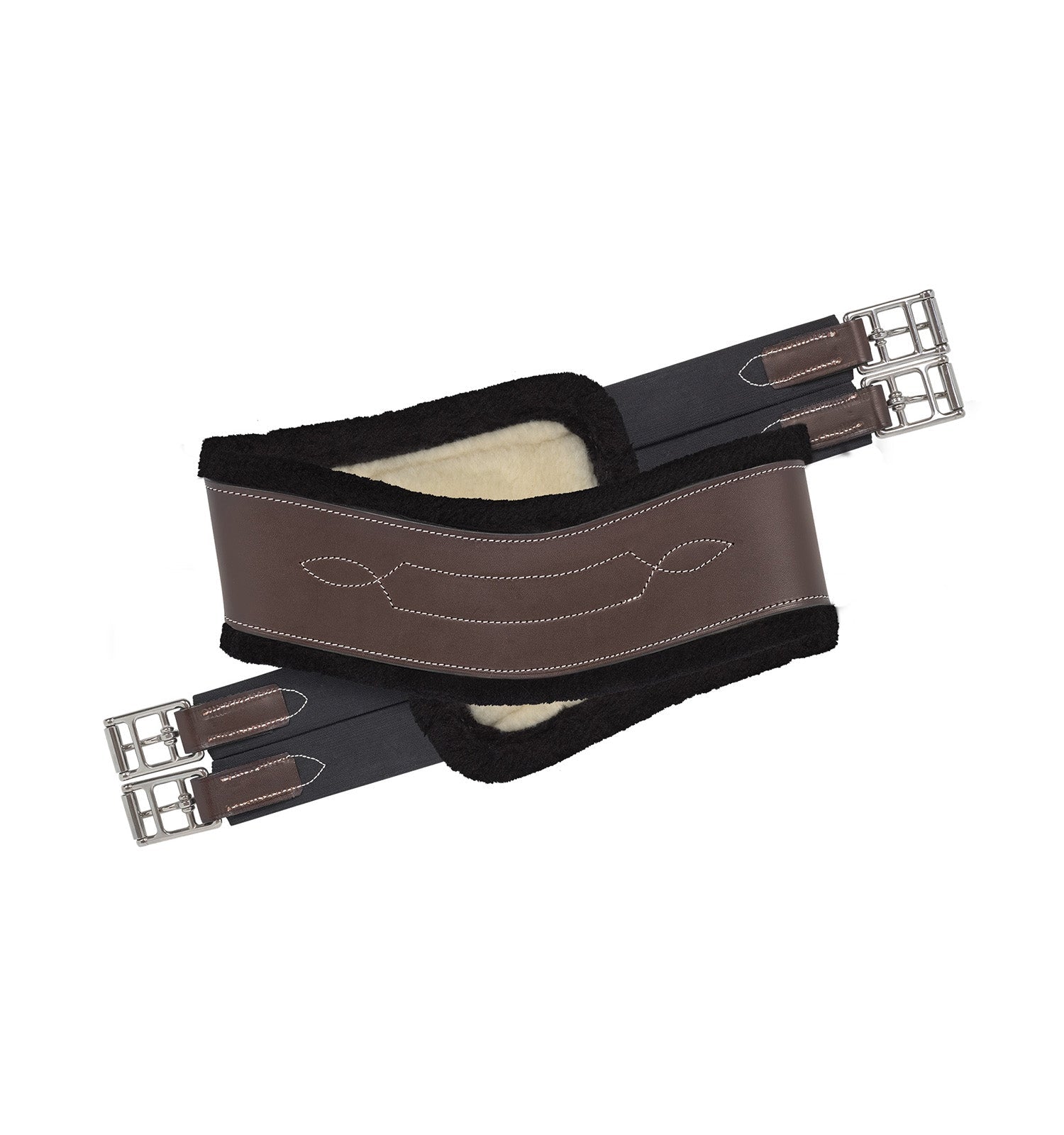 EquiFit Anatomical Hunter Girth with Black UltraWool™ Liner - EquiFit - Equiluxe Tack