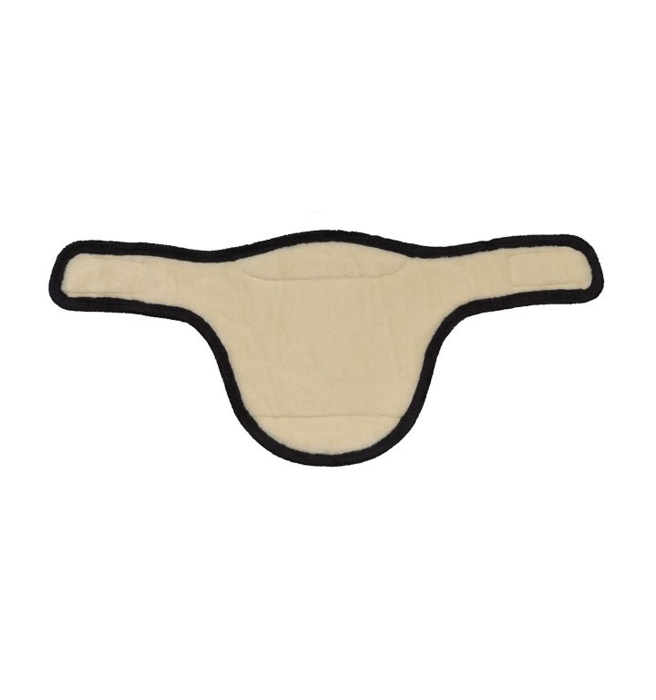 EquiFit Black UltraWool™ Anatomical Bellyguard Girth Replacement Liner - EquiFit - Equiluxe Tack