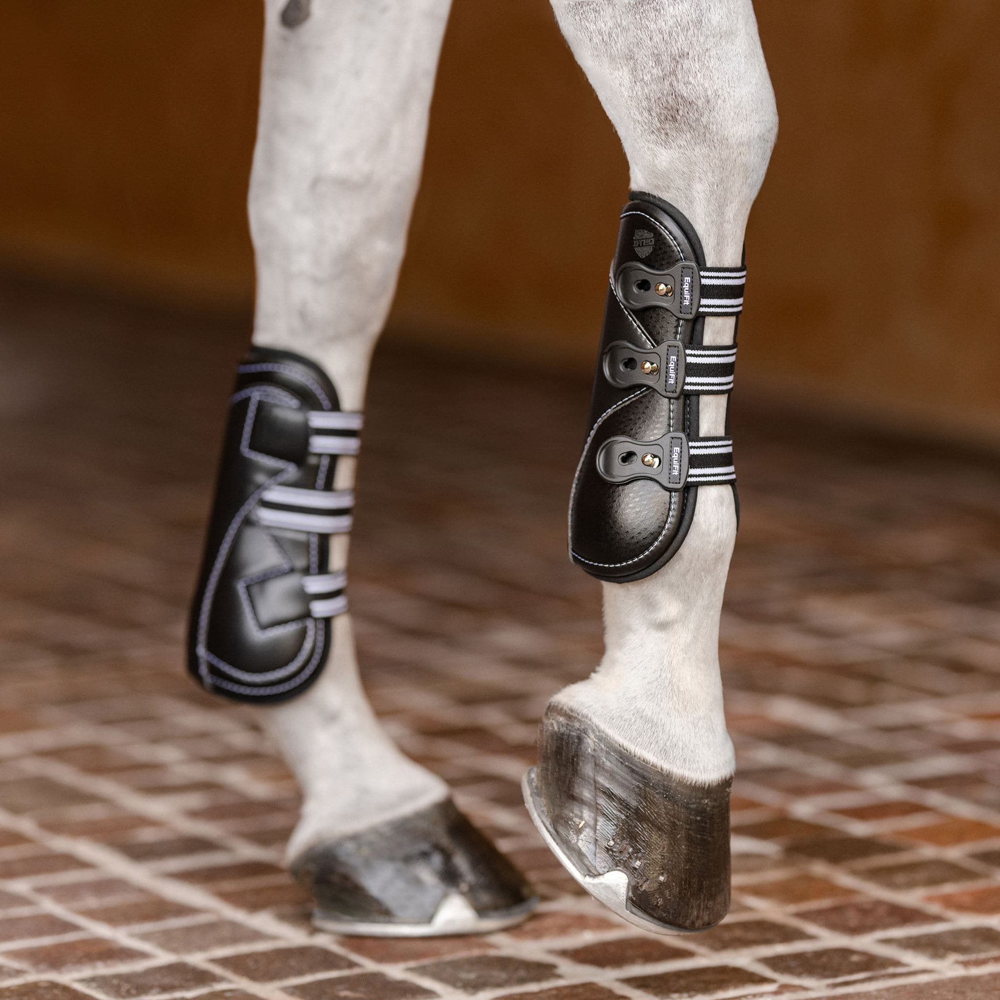 EquiFit® D - Teq™ Front Boot with SheepsWool™ ImpacTeq® Liner - EquiFit - Equiluxe Tack