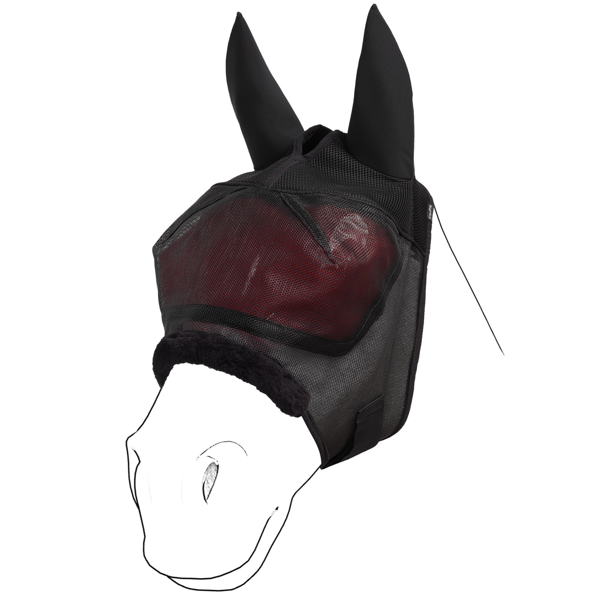 EquiFit® EquiLenz™ Horse Mask - EquiFit - Equiluxe Tack