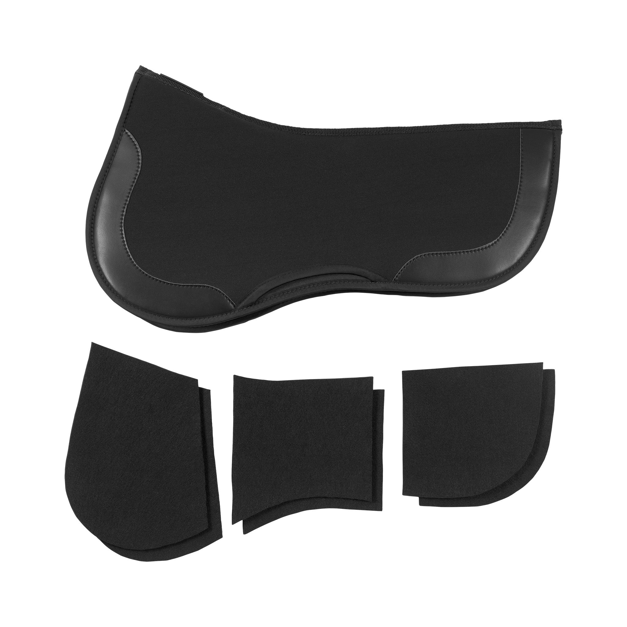 EquiFit® Thin ImpacTeq® Half Pad with Shims - EquiFit - Equiluxe Tack