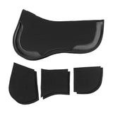 Equifit Thin ImpacTeq® Half Pad with Shims - EquiFit - Equiluxe Tack