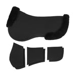 Equifit UltraWool™ Thin ImpacTeq® Half Pad with Shims - EquiFit - Equiluxe Tack