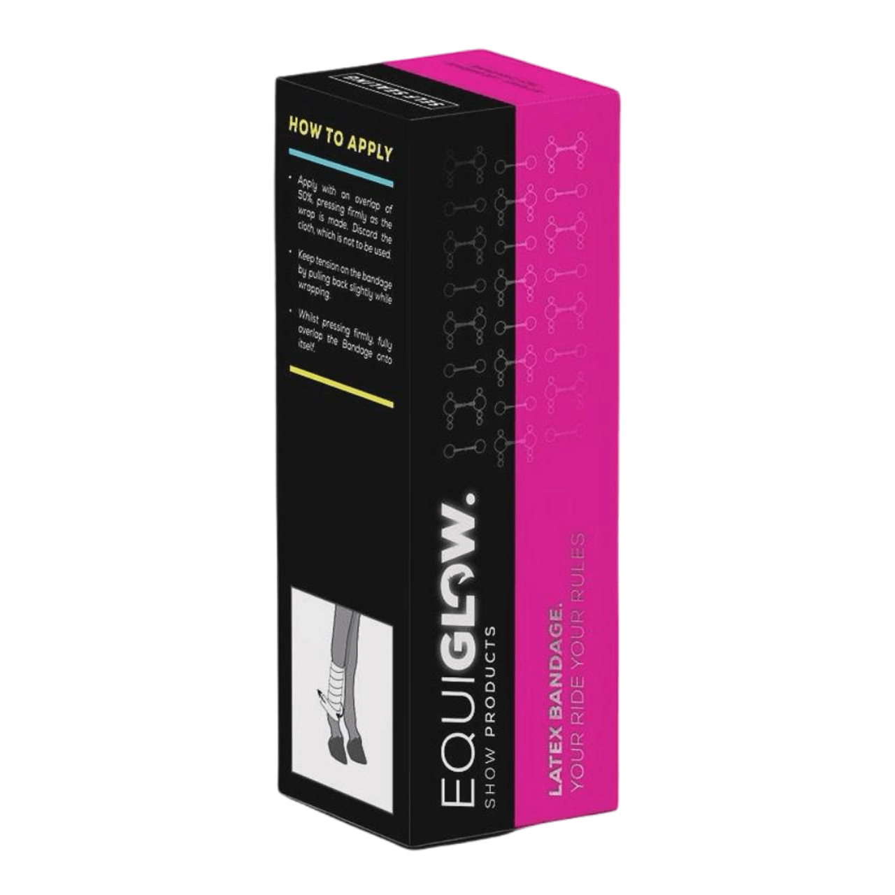 Equiglow Latex Bandage & Bit Wrap - Equiluxe Tack - Equiluxe Tack