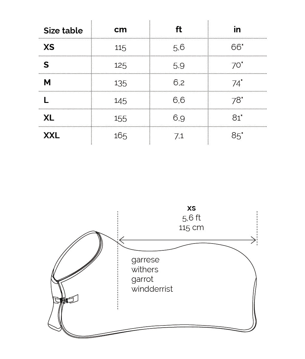Equiline Anthea Heavyweight Stable Blanket (400g) - Equiline - Equiluxe Tack