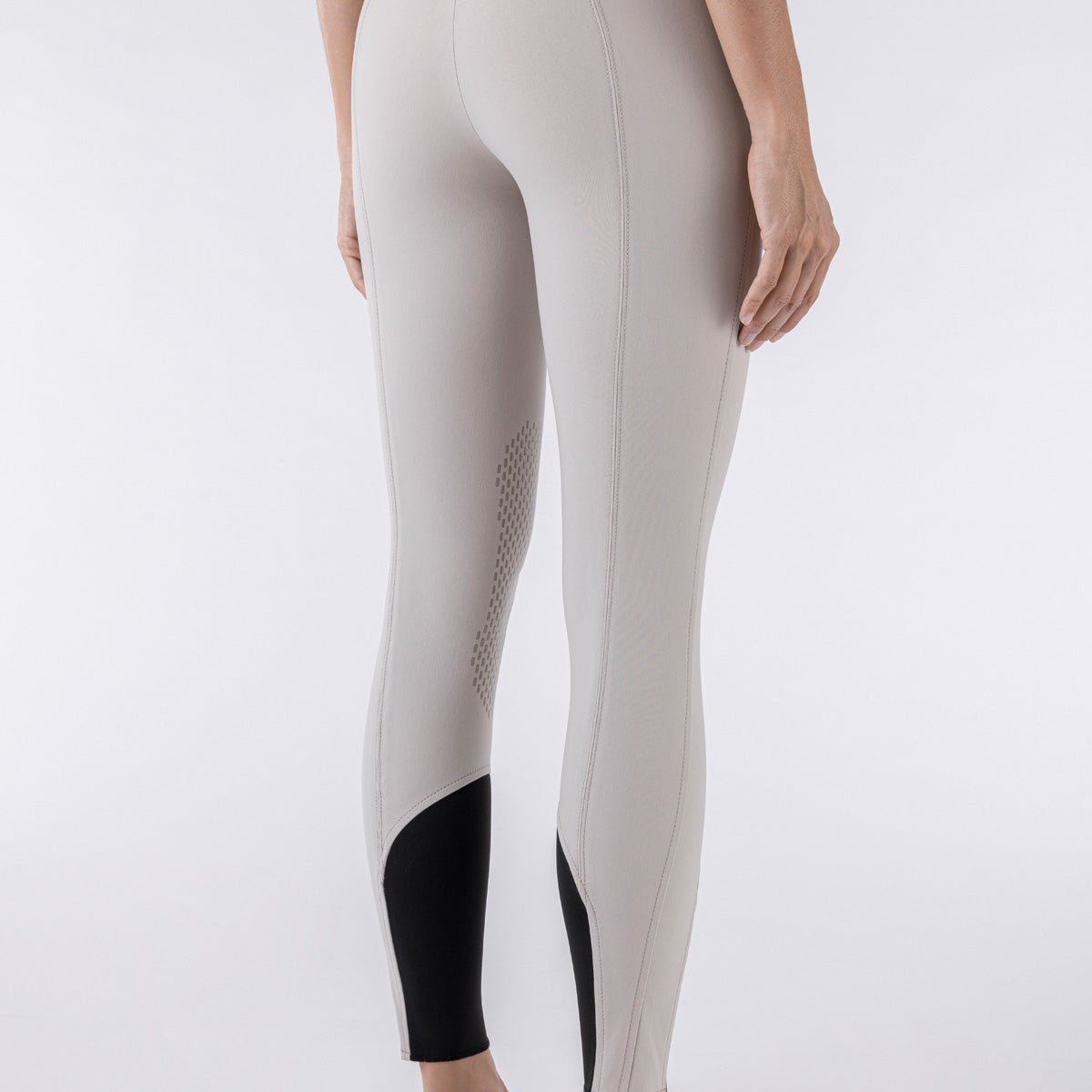 Equiline Ash "Black Triangle" Women's Riding Breeches - Beige - Equiline - Equiluxe Tack