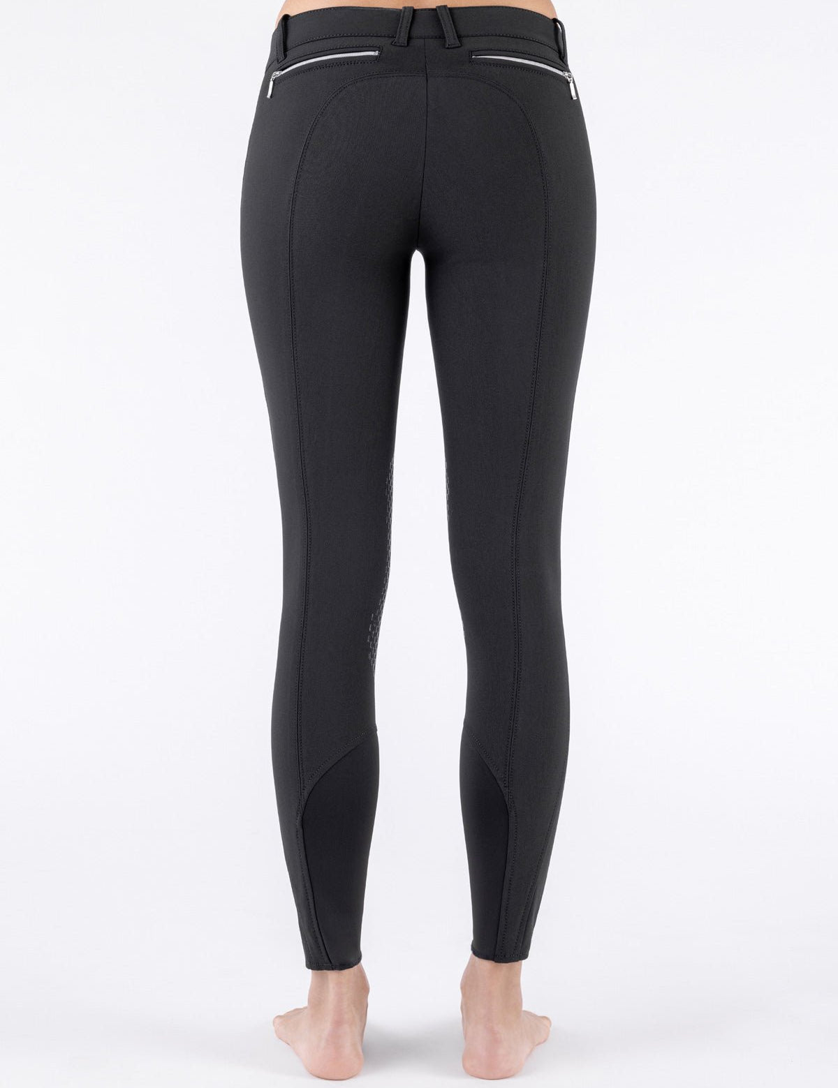 Equiline Ash "Black Triangle" Women's Riding Breeches - Black - Equiline - Equiluxe Tack