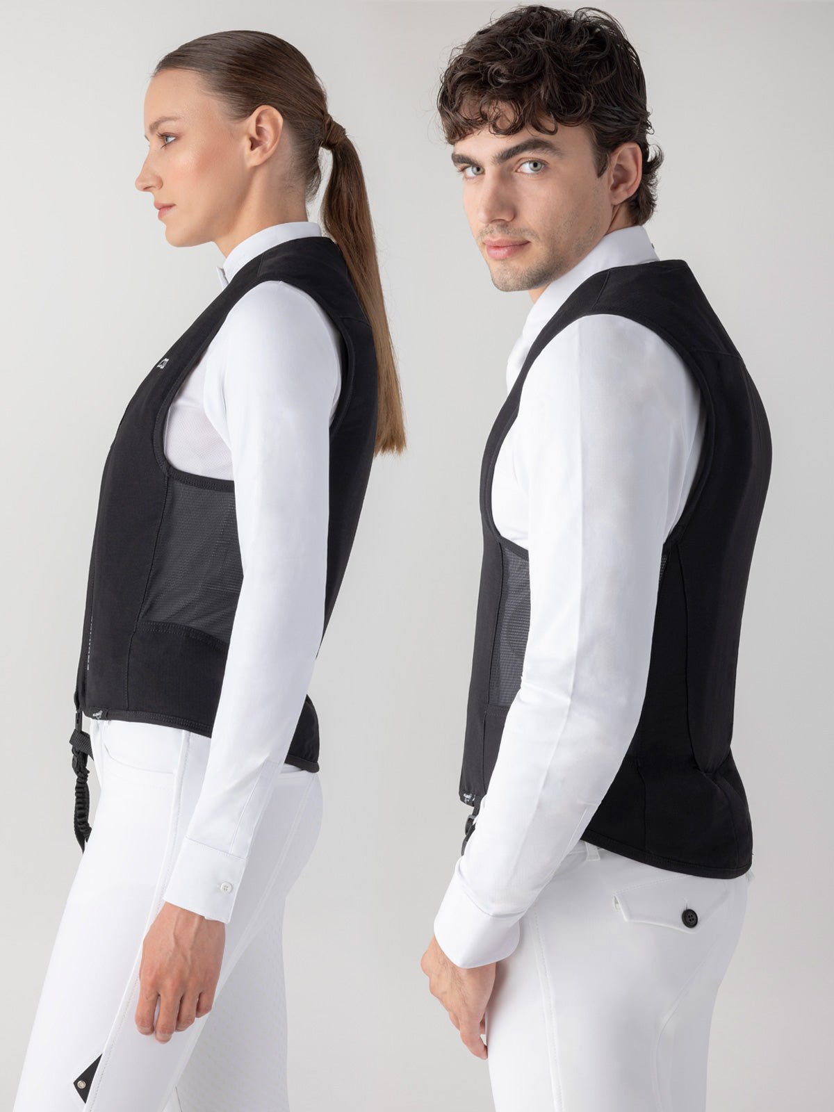 Equiline Belair Unisex Air Vest with Back Protector - Equiline - Equiluxe Tack