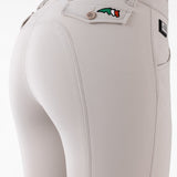 Equiline Boston "Black Triangle" Women's Riding Breeches - Beige - Equiline - Equiluxe Tack