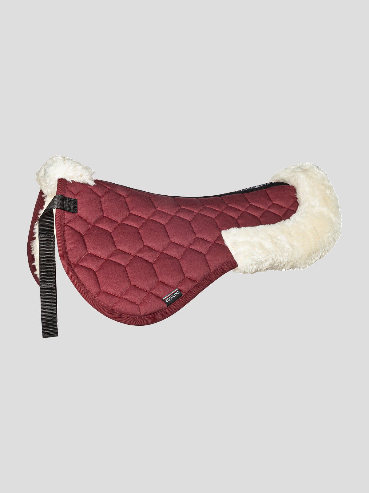 Equiline Cloud Synthetic Sheepskin Half Pad - Equiline - Equiluxe Tack