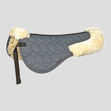 Equiline Cloud Synthetic Sheepskin Half Pad - Equiline - Equiluxe Tack