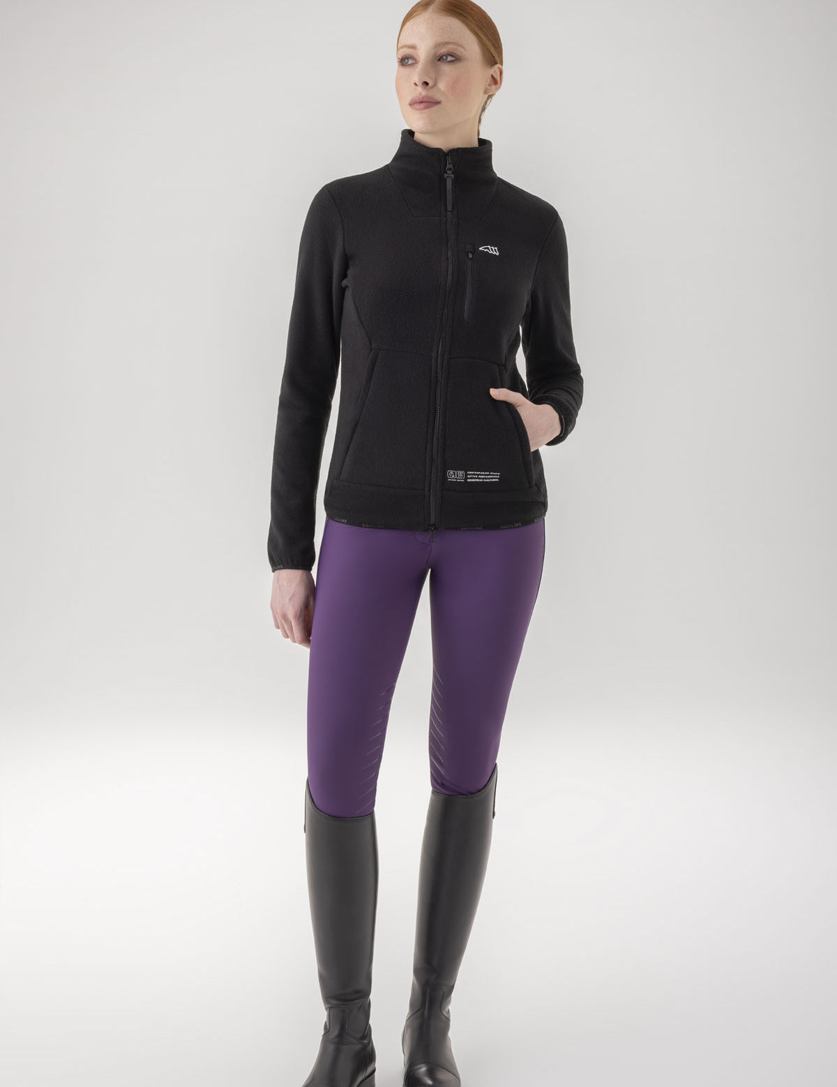Equiline Corey Women’s Fleece Jacket - Equiline - Equiluxe Tack