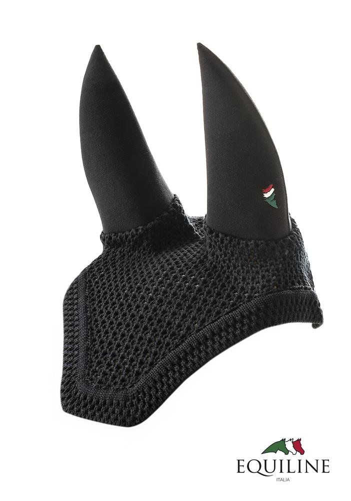 Equiline Dave Soundproof Ear Net - Black - Equiline - Equiluxe Tack