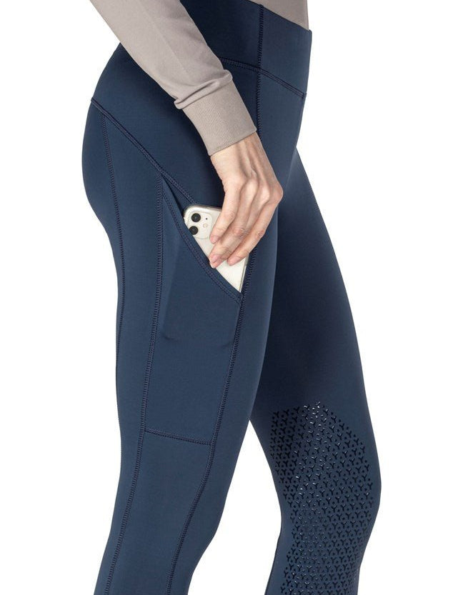 Equiline EdodieK Women's Knee Grip Riding Leggings - Equiline - Equiluxe Tack