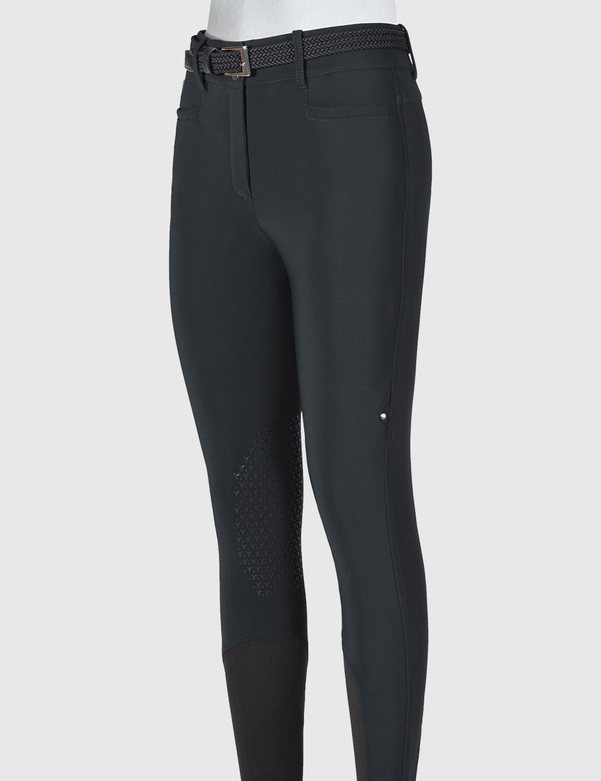 Equiline ERNAEK - W Women’s High - Waist Knee Grip Breeches in Standard Weight B - Move - Equiline - Equiluxe Tack