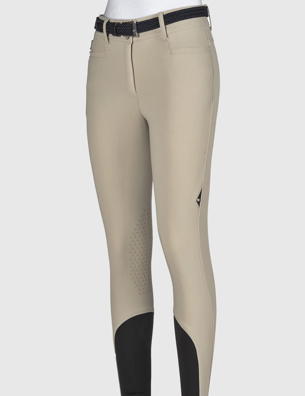 Equiline ERNAEK - W Women’s High - Waist Knee Grip Breeches in Standard Weight B - Move - Equiline - Equiluxe Tack
