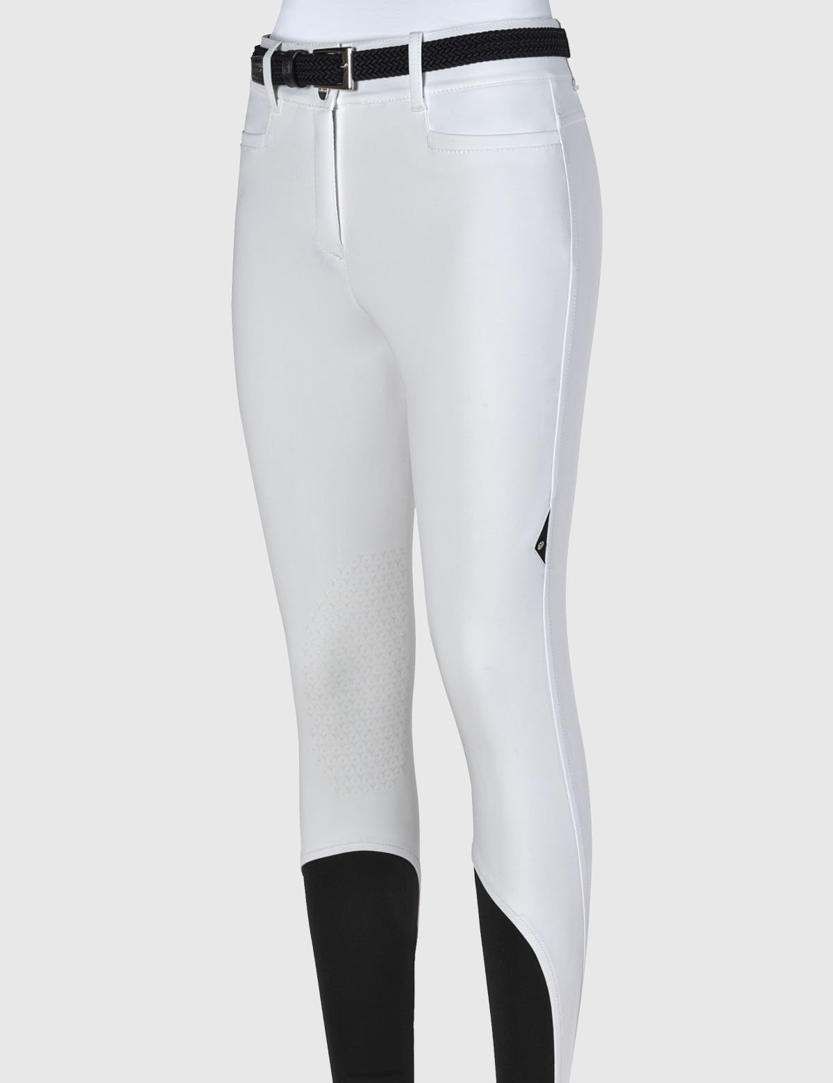 Equiline ERNAEK - W Women’s High - Waist Knee Grip Breeches in Standard Weight B - Move - Equiline - Equiluxe Tack