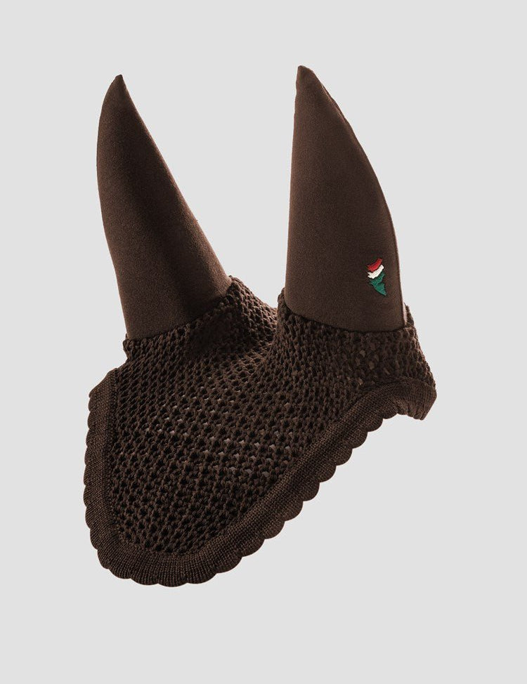 Equiline Gerald Soundproof Ear Net - Brown - Equiline - Equiluxe Tack