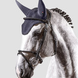 Equiline Gerald Soundproof Ear Net - Navy Blue - Equiline - Equiluxe Tack