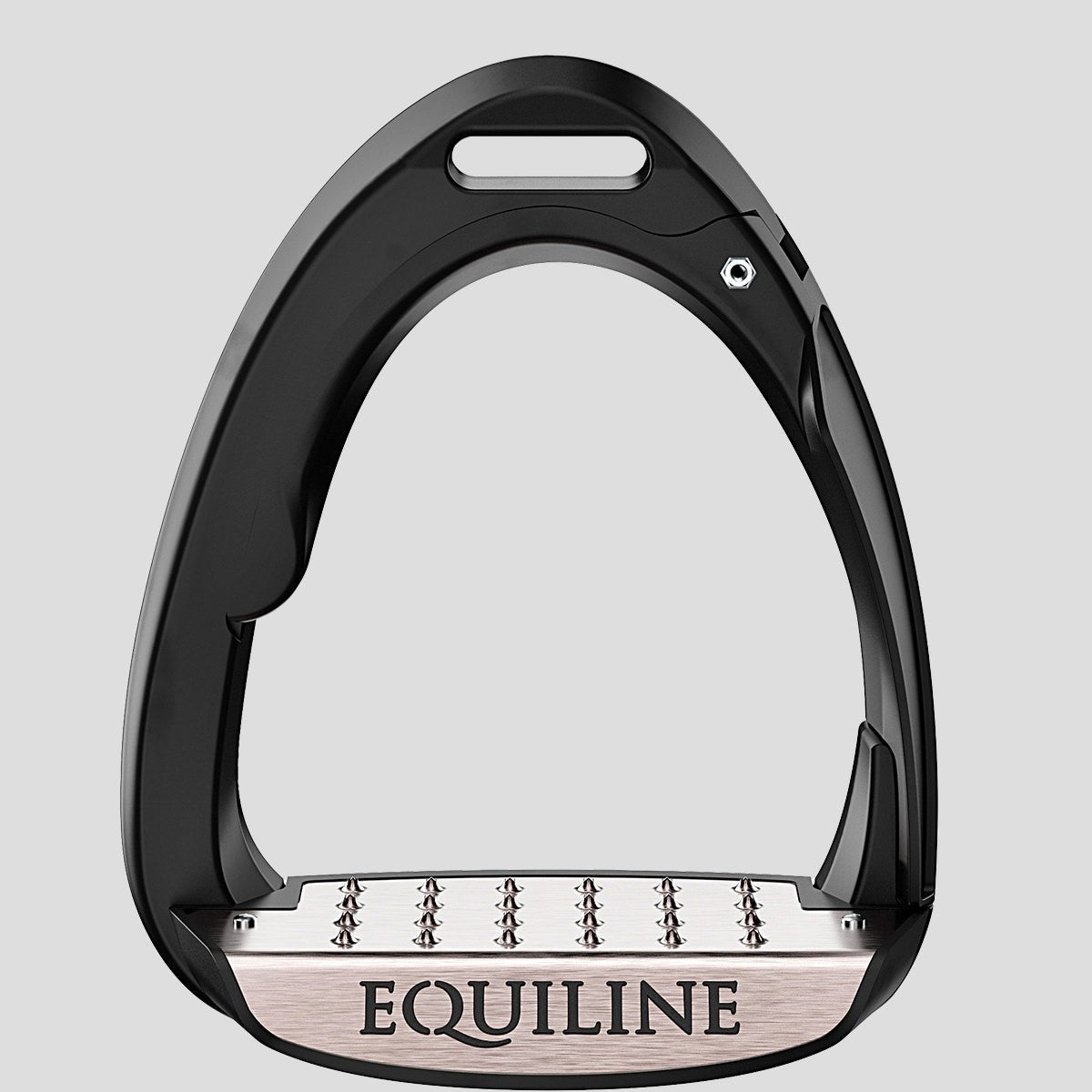 Equiline X - Cel Jumping Safety Stirrups - Black - Equiline - Equiluxe Tack