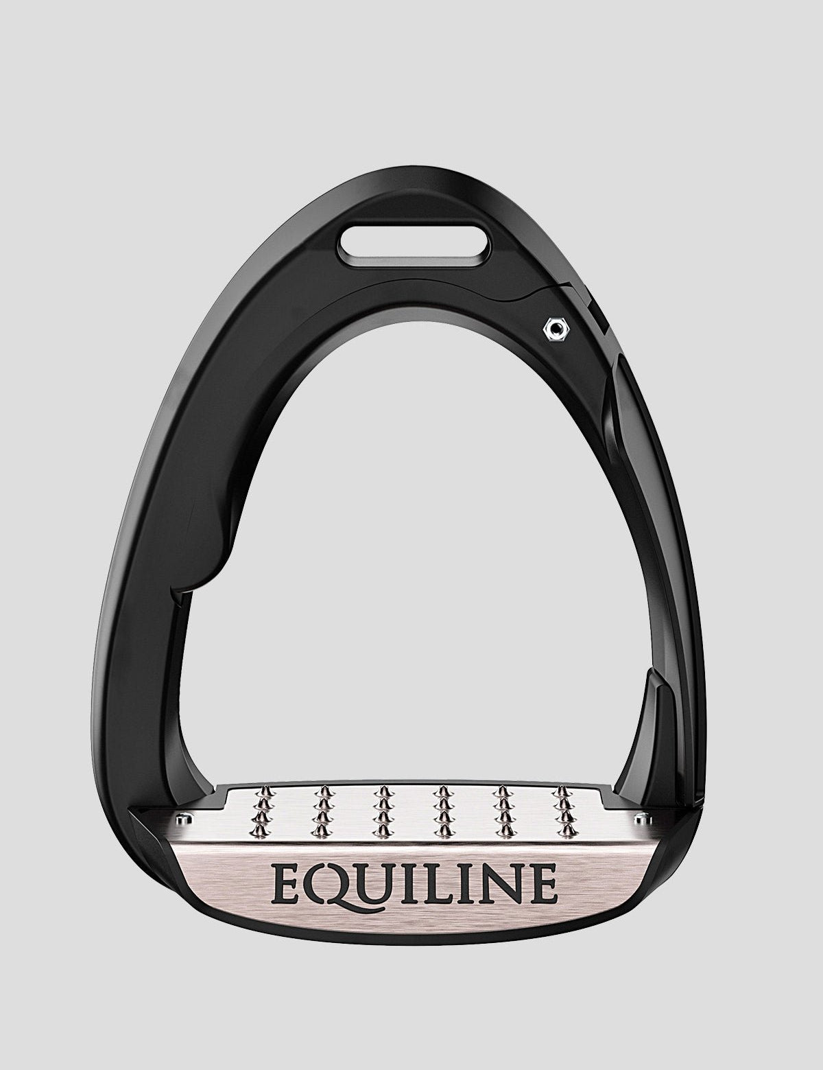 Equiline X - Cel Jumping Safety Stirrups - Black - Equiline - Equiluxe Tack