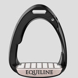 Equiline X - Cel Jumping Safety Stirrups - Black - Equiline - Equiluxe Tack