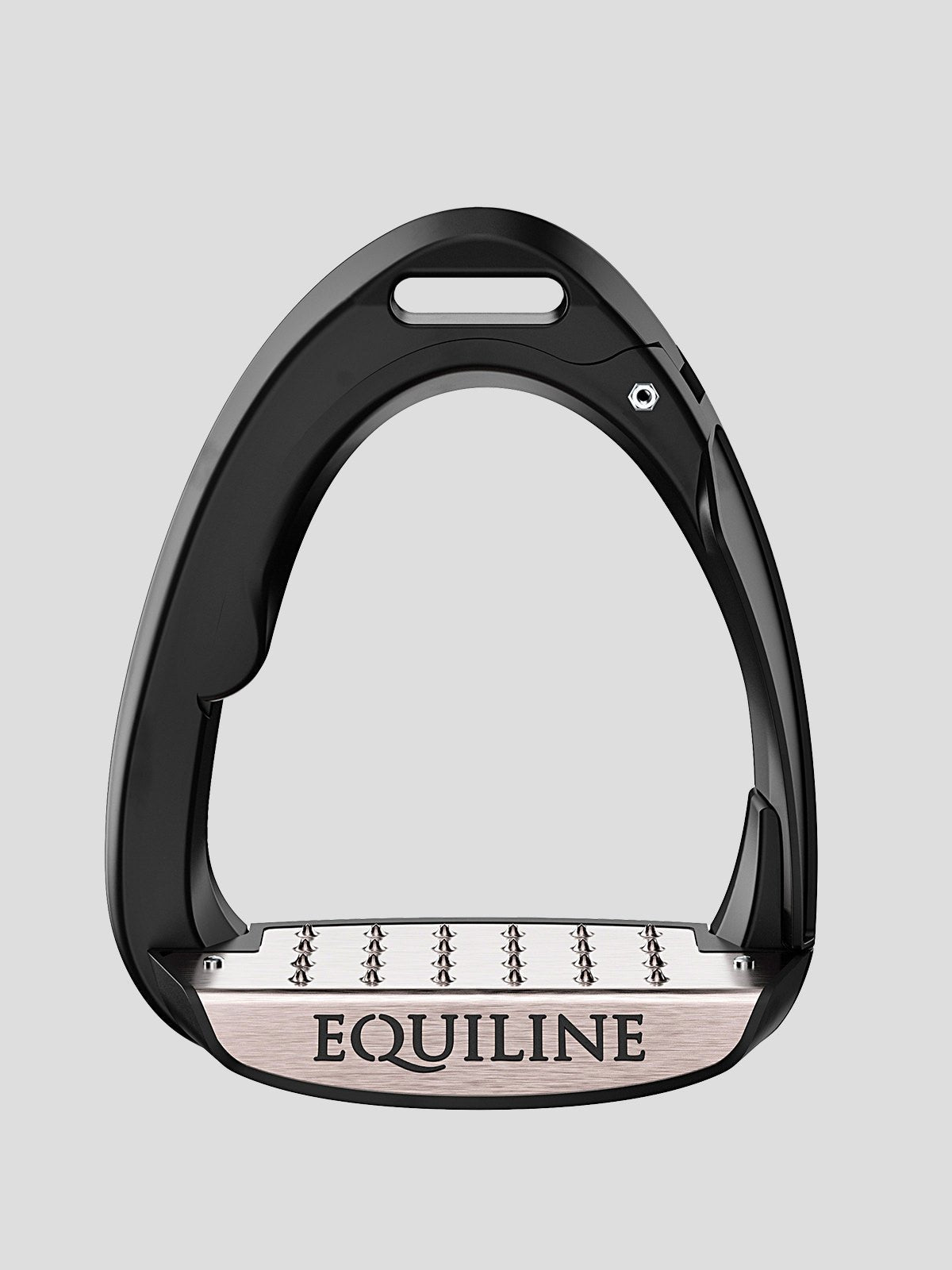 Equiline X - Cel Jumping Safety Stirrups - Black - Equiline - Equiluxe Tack