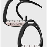 Equiline X - Cel Jumping Safety Stirrups - Black - Equiline - Equiluxe Tack