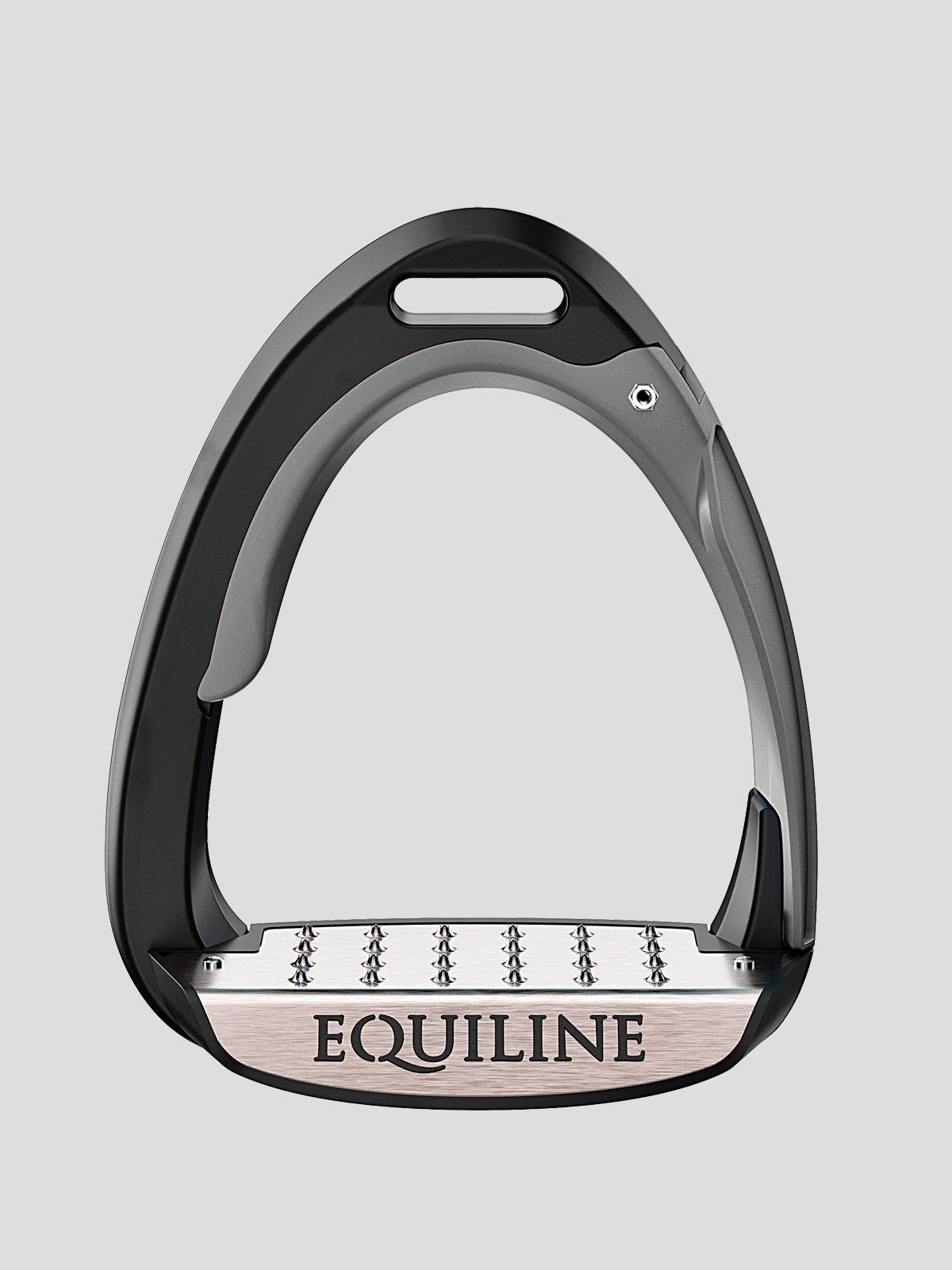 Equiline X - Cel Jumping Safety Stirrups - Grey - Equiline - Equiluxe Tack