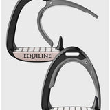 Equiline X - Cel Jumping Safety Stirrups - Grey - Equiline - Equiluxe Tack