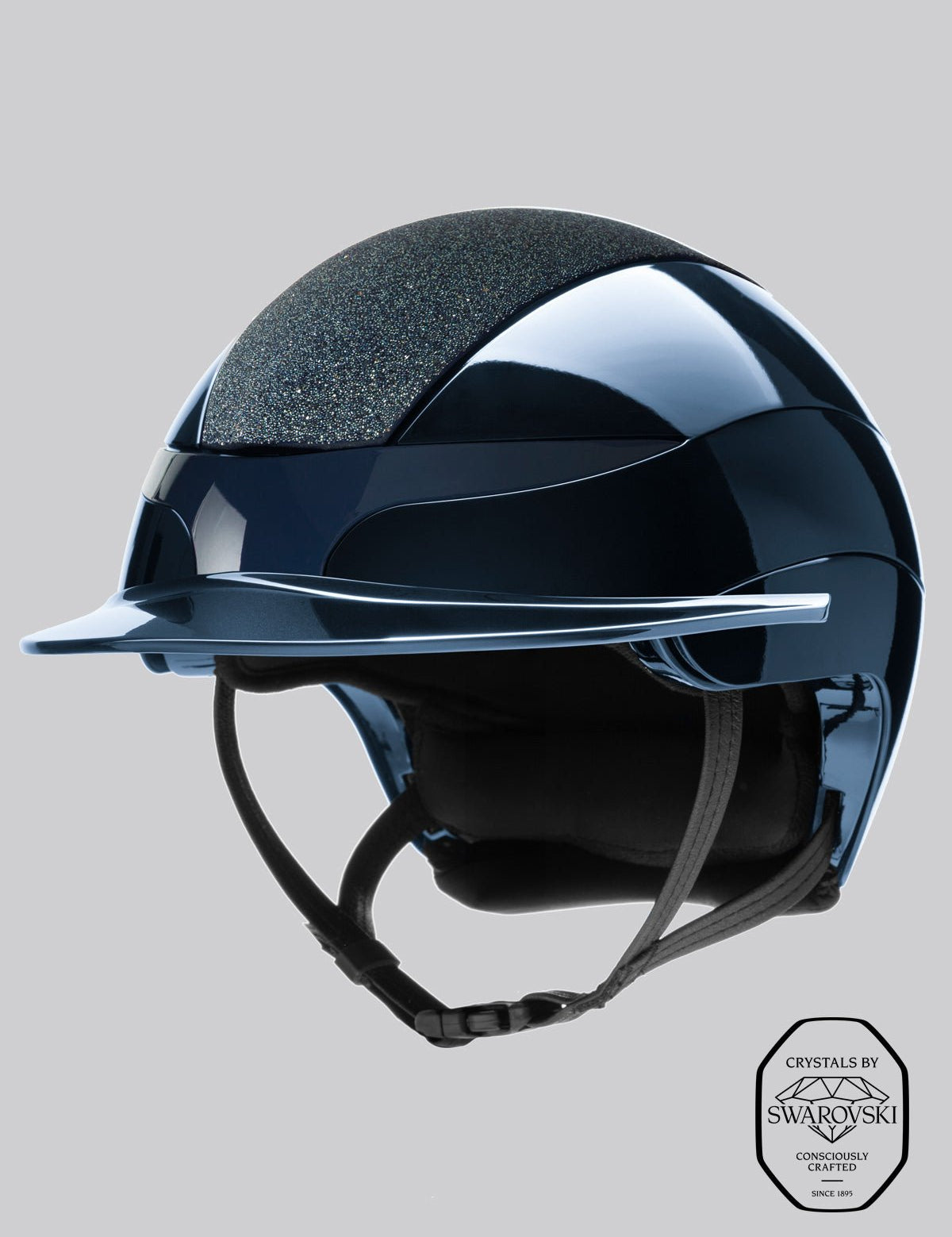 Equiline XANTO Helmet with Swarovski Top – Standard Visor - Equiline - Equiluxe Tack