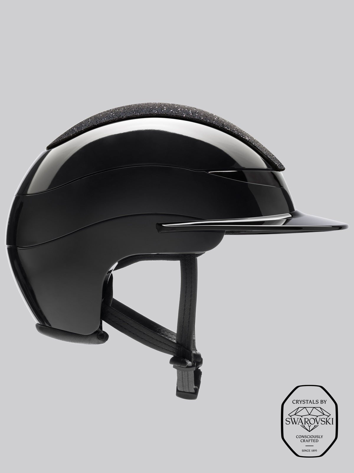 Equiline XANTO Helmet with Swarovski Top – Standard Visor - Equiline - Equiluxe Tack