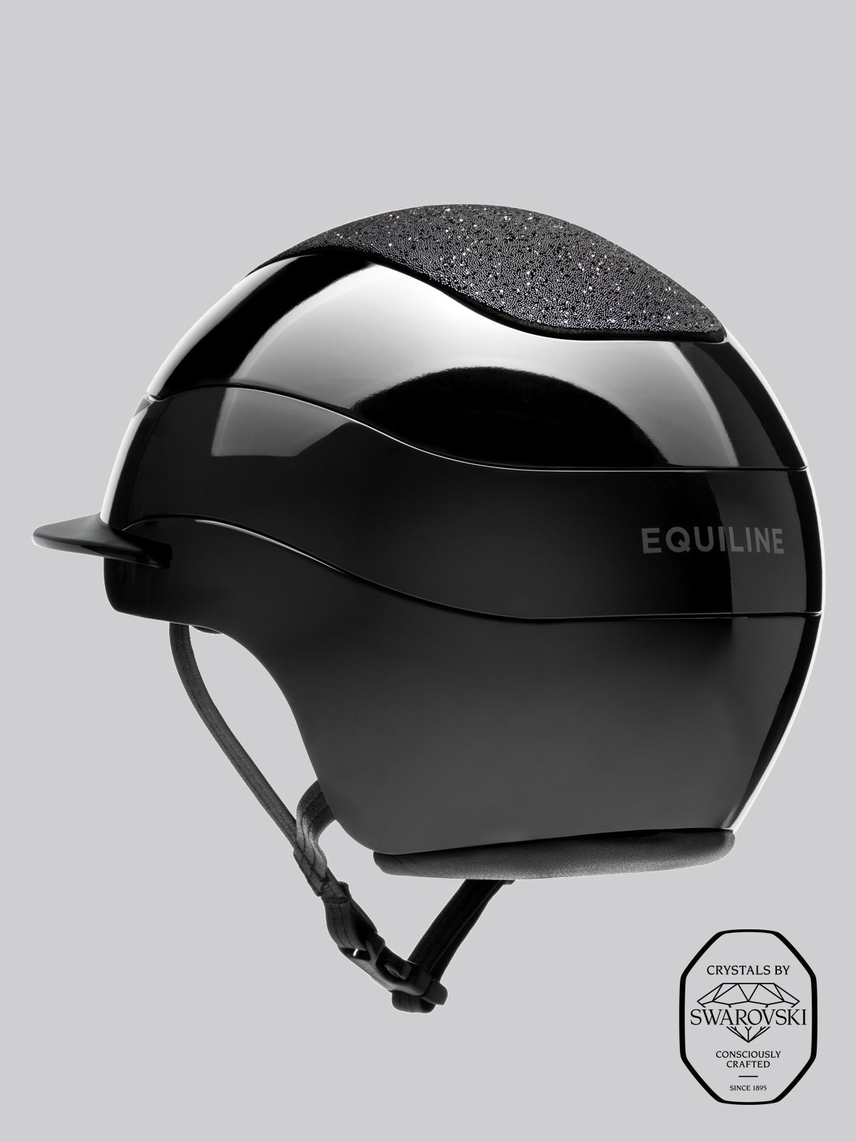 Equiline XANTO Helmet with Swarovski Top – Standard Visor - Equiline - Equiluxe Tack