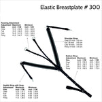 Equiluxe Elastic Breastplate with Running Attachment - Matching Elastic - Equiluxe Tack - Equiluxe Tack