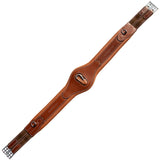 Equiluxe Fancy Anatomic Leather Girth - Matching Elastic - Equiluxe Tack - Equiluxe Tack