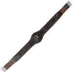 Equiluxe Fancy Anatomic Leather Girth - Matching Elastic - Equiluxe Tack - Equiluxe Tack