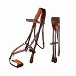 Equiluxe Fancy Stitch Fully Adjustable Figure 8 Bridle with Reins - Equiluxe Tack - Equiluxe Tack