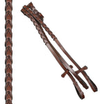 Equiluxe Laced Leather Reins - Equiluxe Tack - Equiluxe Tack