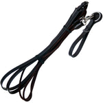 Equiluxe Leather & Rope Draw Reins with Buckle Guard - Equiluxe Tack - Equiluxe Tack