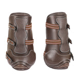 Equiluxe Leather / Sheepskin Tendon Open Front Boots & Fetlock Boot Sets - Equiluxe Tack - Equiluxe Tack