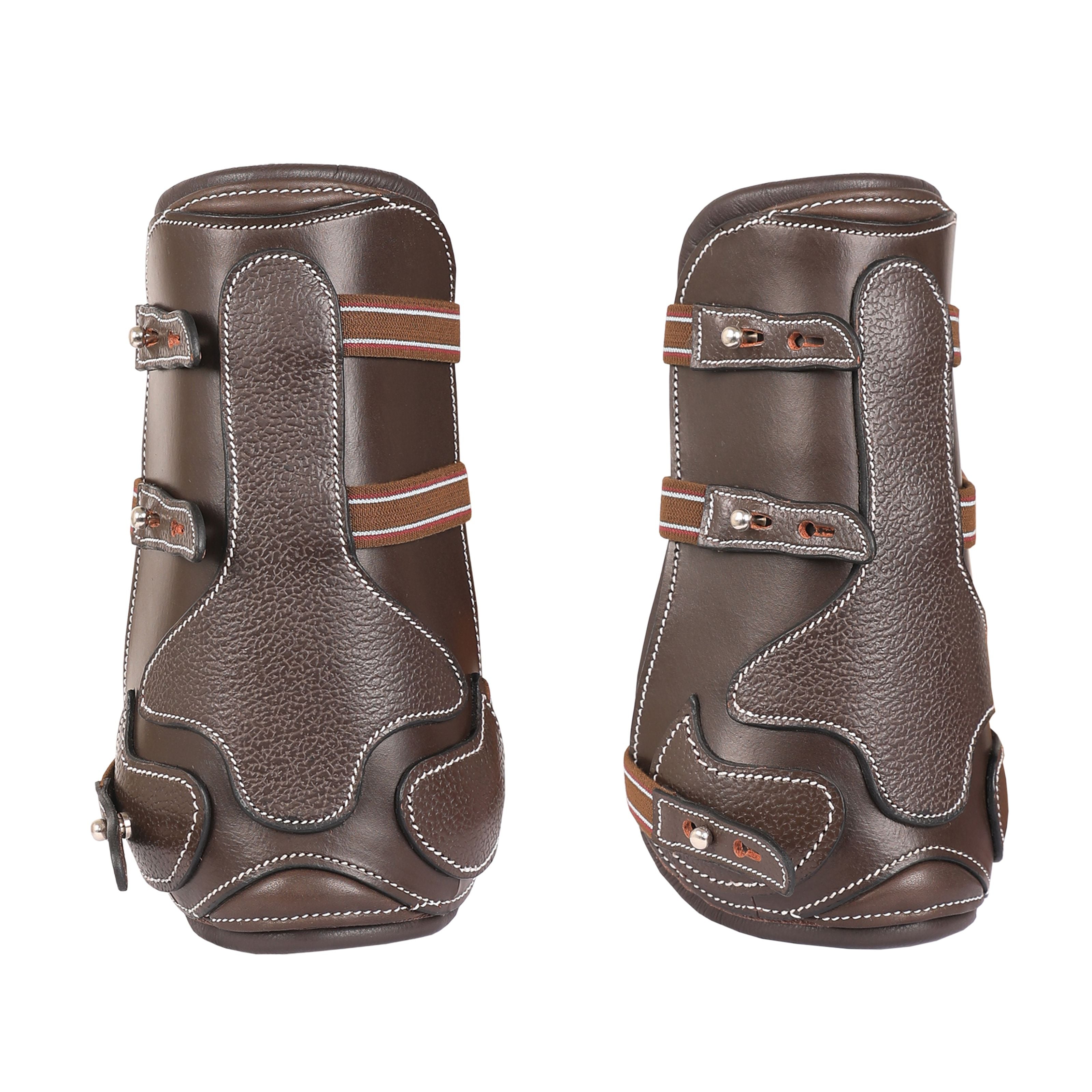 Equiluxe Leather / Sheepskin Tendon Open Front & Fetlock Boots - Equiluxe Tack - Equiluxe Tack