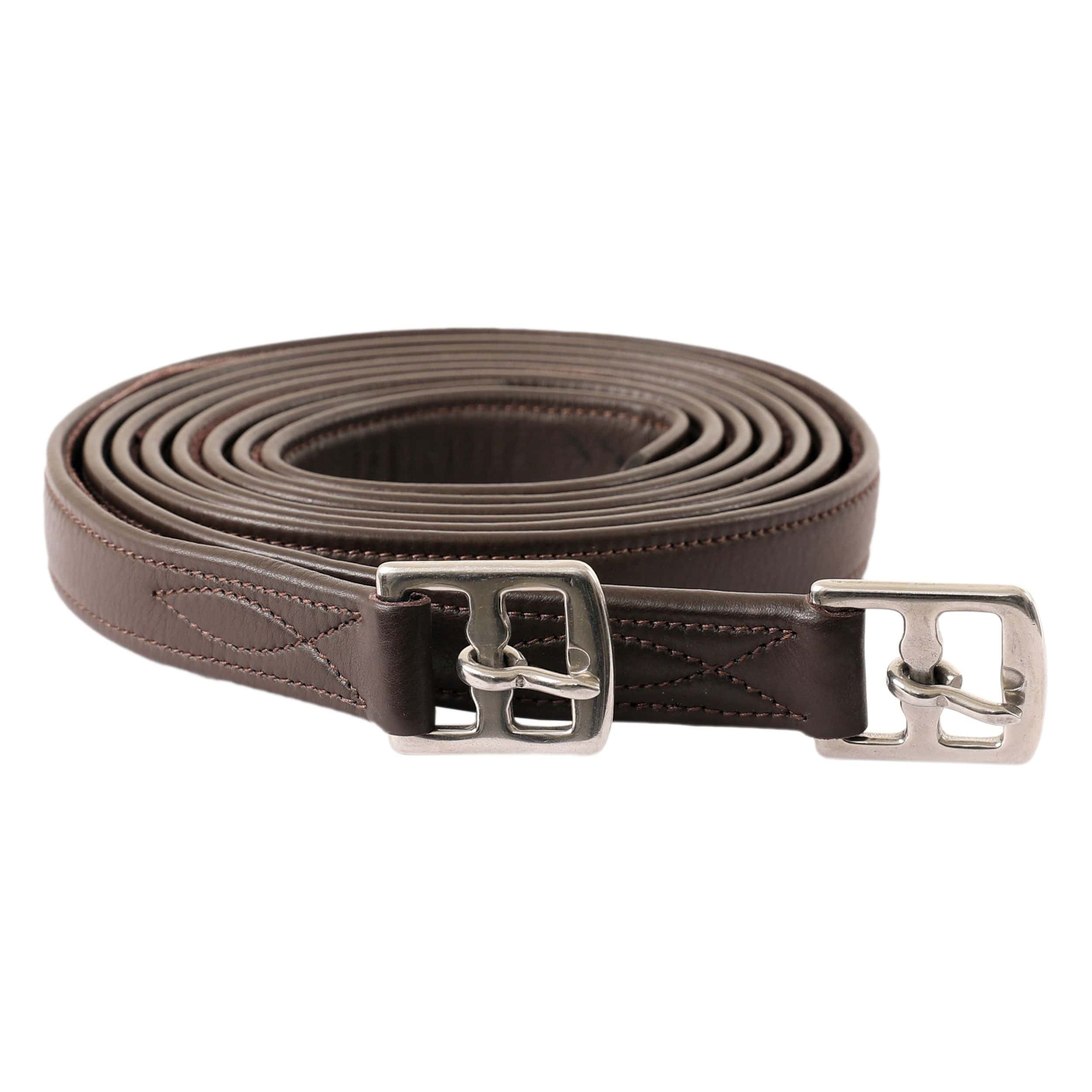 Equiluxe Nylon Lined Stirrup Leathers - Equiluxe Tack - Equiluxe Tack