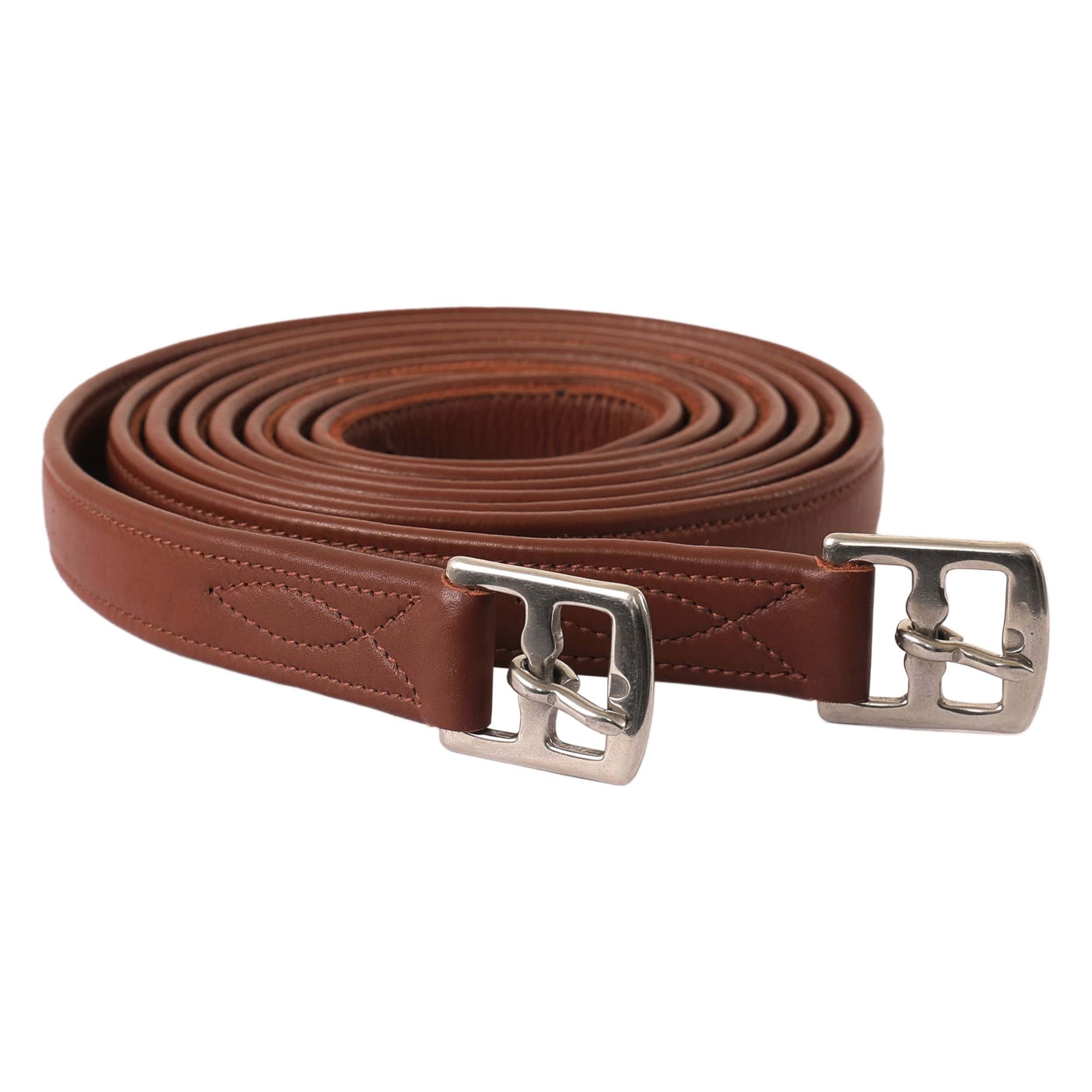 Equiluxe Nylon Lined Stirrup Leathers - Equiluxe Tack - Equiluxe Tack