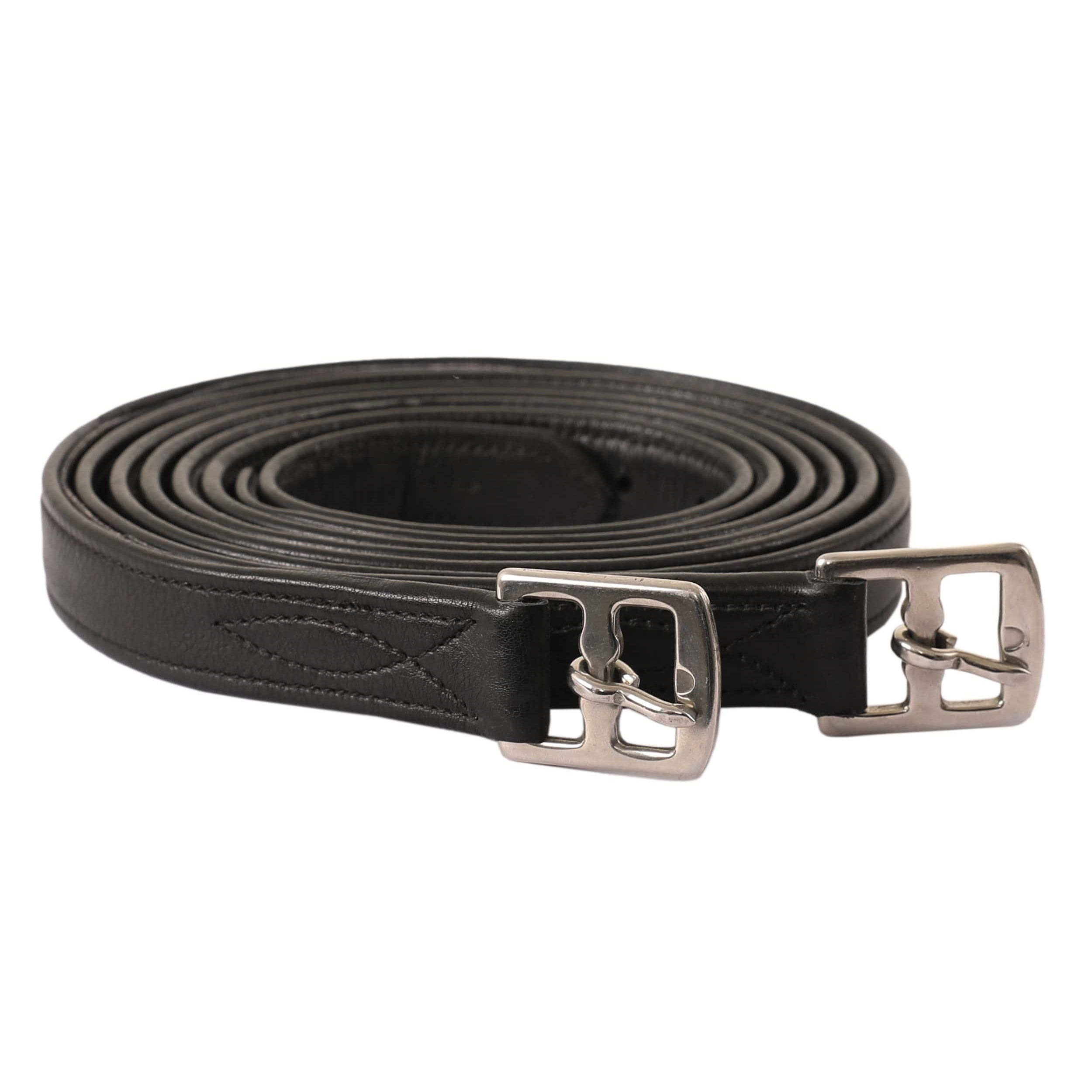 Equiluxe Nylon Lined Stirrup Leathers - Equiluxe Tack - Equiluxe Tack