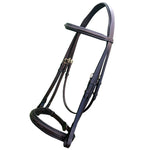 Equiluxe Padded Fancy Stitch Hunter Bridle with Reins - Equiluxe Tack - Equiluxe Tack