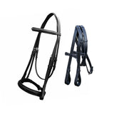 Equiluxe Padded Fancy Stitch Hunter Bridle with Reins - Equiluxe Tack - Equiluxe Tack