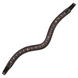 Equiluxe Padded Tanzanite & Violet Crystal Browband - Equiluxe Tack - Equiluxe Tack