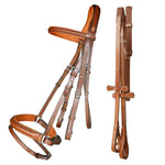 Equiluxe Pressure Relief Crown Dressage Bridle with Web Reins - Equiluxe Tack - Equiluxe Tack