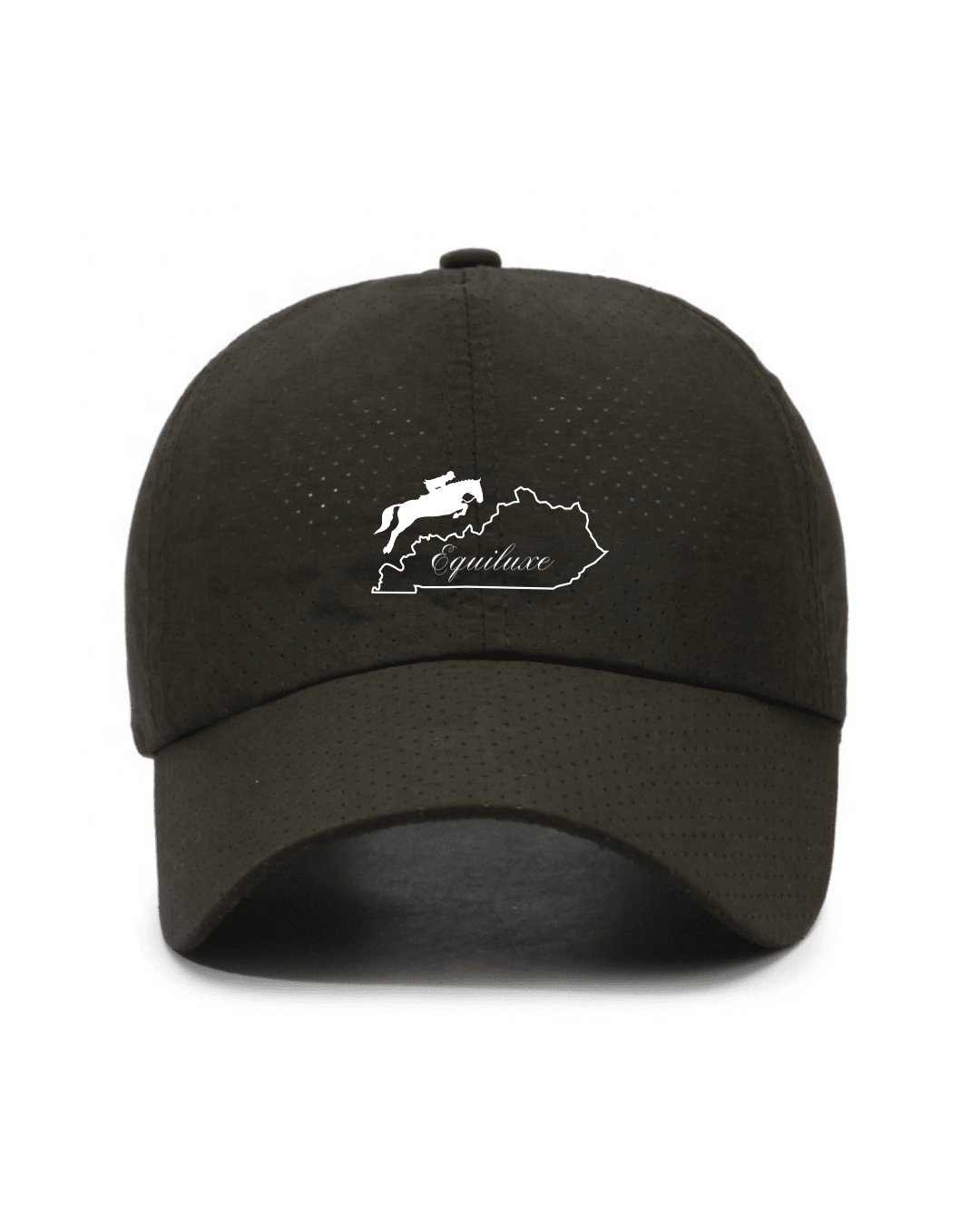 Equiluxe Tack "Jumping Into Kentucky" Perforated Ball Cap - Equiluxe Tack
